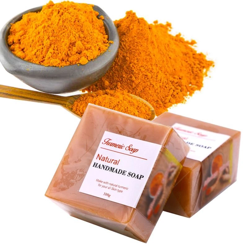মুখের জন্য হলুদ বার সাবান